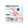 2 Adet Profesyonel Kablosuz Yaka Mikrofonu Lighting Uyumlu Manyetik Klipsli