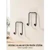 2 Adet Yapışkanlı Duvar Askısı Pratik Çok Amaçlı Düzenleyici Askı