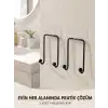 2li Yapışkanlı Duvar Askısı Mutfak Banyo ve Ev İçin Askılık