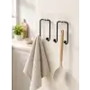 2li Yapışkanlı Duvar Askısı Mutfak Banyo ve Ev İçin Askılık