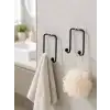 2li Yapışkanlı Duvar Askısı Mutfak Banyo ve Ev İçin Askılık