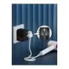 25w Evrensel Seyahat Adaptörü, Eu/us/uk/au Priz Dönüştürücü, 1x Usb, 2x Type-c Hızlı Şarj