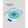 3-1 Kablosuz Bluetooth Hoparlör – Gece Lambalı, Saatli, Retro Tasarım