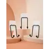 3 Adet Yapışkanlı Askılık Çok Amaçlı Ev Düzenleme Askı Seti