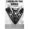 3 Başlıklı Profesyonel Tıraş Makinesi