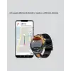 3 Bileklikli Amoled Akıllı Saat Bluetooth Çağrı ve Sağlık Takipli