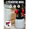 3 Farklı Püskürtme Modu ile Homojen Boya Dağılımı