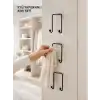 3lü Duvar Tipi Yapışkanlı Askılık Ev ve Yaşam Alanları İçin Pratik Set
