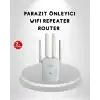 300Mbps WiFi Menzil Genişletici 4 Antenli WPA3 Güvenlikli Priz Tipi Repeater