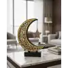 3D Hilal Yıldız Masa Üstü Dekor 23x23 cm Ramazan Konsept Tasarım