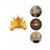 3D Ramazan Cami Dekor 2 Mumlu Işıklı Masa Üstü Biblo
