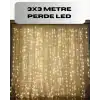 3x3 Perde LED Işık Şelale Model Özel Gün Dekoratif Aydınlatma
