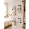 4 Adet Çok Amaçlı Yapışkanlı Askılık Ev Düzenleyici Duvar Askı Seti