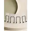 4 Adet Yapışkanlı Duvar Askısı Çok Amaçlı Pratik Askılık Seti