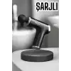 4 Başlıklı Darbeli Şarjlı Masaj Aleti Tabancası Kablosuz