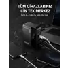 4 Portlu GaN Masaüstü Hızlı Şarj İstasyonu