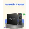 4K Android TV Box – 2GB RAM 16GB ROM, Hızlı Wi-Fi Bağlantılı Akıllı Medya Kutusu