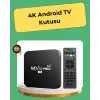 4K Ultra HD TV Box – 2GB RAM, 16GB Hafıza, Android Akıllı Medya Oynatıcı