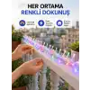 5 Metre Şeffaf Kablo LED Peri Işığı 50 Ampullü Dekoratif Led