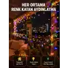 5 Metre Şeffaf Kablo LED Peri Işığı 50 Ampullü Dekoratif Led Yeni Nesil