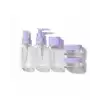 5 Parça Seyahat Banyo Seti 30 ml Şeffaf Taşınabilir Şişe Seti