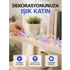 50’li LED Şeffaf Kablolu 5 m Aydınlatma Işık Süsleme Led