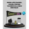 5V USB Akıllı Piksel LED Panel – Mobil Uygulama Kontrollü, Renkli Işık Efektli
