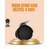 6 cm Kilitsiz Masa Ayağı Tekerleği 4’lü Set Çok Amaçlı