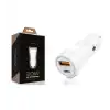 30W USB ve USB-C PD Araba Şarj Cihazı Hızlı Şarj, iPhone ve Android Uyumlu, Çift Çıkışlı