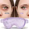 Sıcak Ve Soğuk Boncuklu Buz Jeli Terapi Göz Maskesi (Mor)