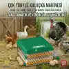 EP-120 Yumurta Kapasiteli Tam Otomatik Kuluçka Makinesi - Yeni Nesil Harici Suluklu, Dijital Nem ve Sıcaklık Göstergeli