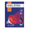 150w Kızılötesi (infrared) Isıtıcılı Fizik Tedavi Lambası (Kırmızı Işık) E27 (Kalın Duy)