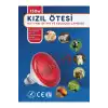 (6 Adet) 150W Kızılötesi Isıtıcılı Hayvan Isıtma ve Kuluçka Lambası (Kırmızı Işık) E27 (Kalın Duy)