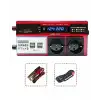 12v 2000w Modifiye Sinüs İnverter Araç Ve Güneş Enerjisi Uyumlu, Çift Usb, Çift Priz Ve Çakmaklık Epilons
