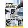 Matkap Ucuna Takılabilen Metal Sac Kesme Aparatı Şarjlı ve Elektrikli Matkap Uyumlu Pratik Kesim Aleti