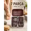 7 Parça Çelik Manikür Pedikür Seti