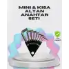 9 Parça Kısa Tip Alyan Seti Isıl İşlemli Profesyonel Kullanım