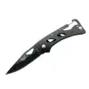 A1103b Siyah Kamp Çakı 15 Cm - Kancalı Metal Saplı