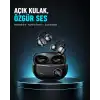 Açık Kulak Bluetooth Kulaklık 5.4 APTX Destekli Ergonomik Tasarım
