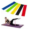 Aerobik Bant 5 Li Pilates Yoga Bandı ***