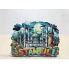 Ahşap İstanbul Temalı Magnet Alk4597
