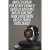 Akıllı Saat 1.5 Inç Amoled Ekran Çift Kordonlu GPS NFC Uyumlu