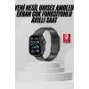 Akıllı Saat Arama Konuşma GPS ve NFC Özelliği 3 Kordonlu Amoled Ekran