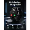 Akıllı Saat Bildirim Görme Amoled Ekran GPS Uyumlu Sesli Görüşme