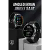 Akıllı Saat Bluetooth Bağlantılı Amoled Ekran Uyku ve Sağlık Takibi