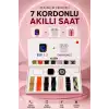 Akıllı Saat Bluetooth Kulaklık Hediyeli Bildirim Görme Sesli Görüşme Çoklu Kordon