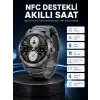 Akıllı Saat Çelik Kordon Çağrı Cevaplama Amoled Ekran Titreşimli Uyku ve Sağlık Takibi