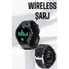 Akıllı Saat Çok Fonksiyonlu Sesli Görüşme NFC Uyumlu Amoled Ekran