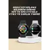 Akıllı Saat Çoklu Kordon Seçeneği Amoled Ekran Çok Fonksiyonlu Bluetooth Bağlantılı