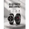 Akıllı Saat Dokunmatik Ekran Sesli Görüşme ve Bildirim Görme Sağlık Takibİ